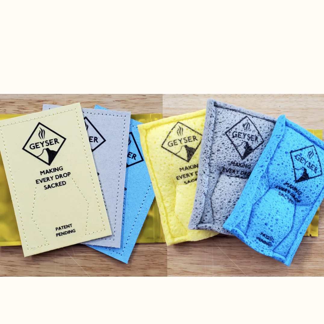 Geyser-EcoSponge paquet de 3 éponges - Norva